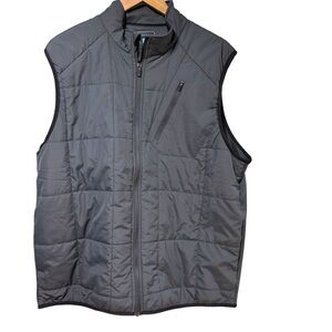 PGA Tour Charcoal Quilted Vest